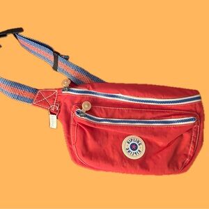 Kipling Vibrant Red Shoulder Bag